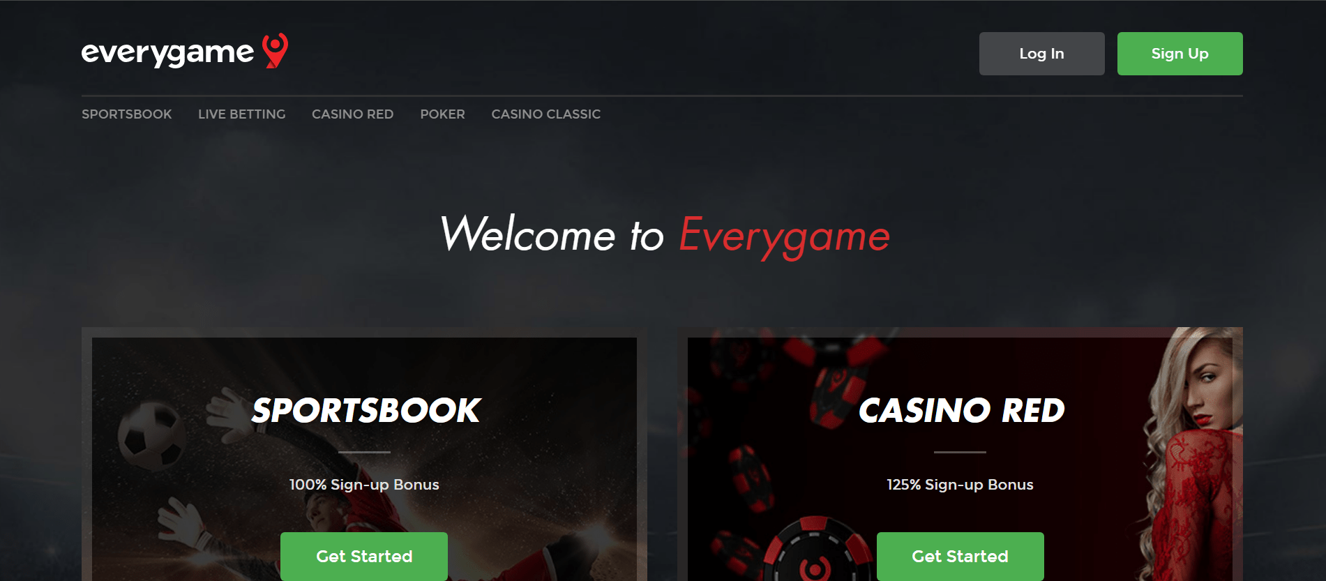 Everygame: Trusted sportsbook featuring multiple sports and flexible betting options.